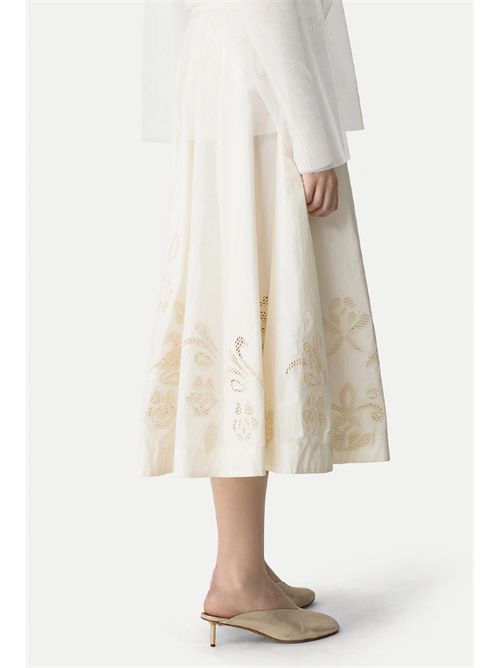 LUNAMARIS SKIRT FORTE_FORTE | 14602_my skirtF49A.0038 avorio